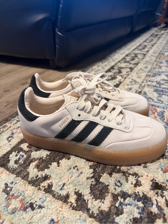 adidas Shoes - Cream adidas sambas